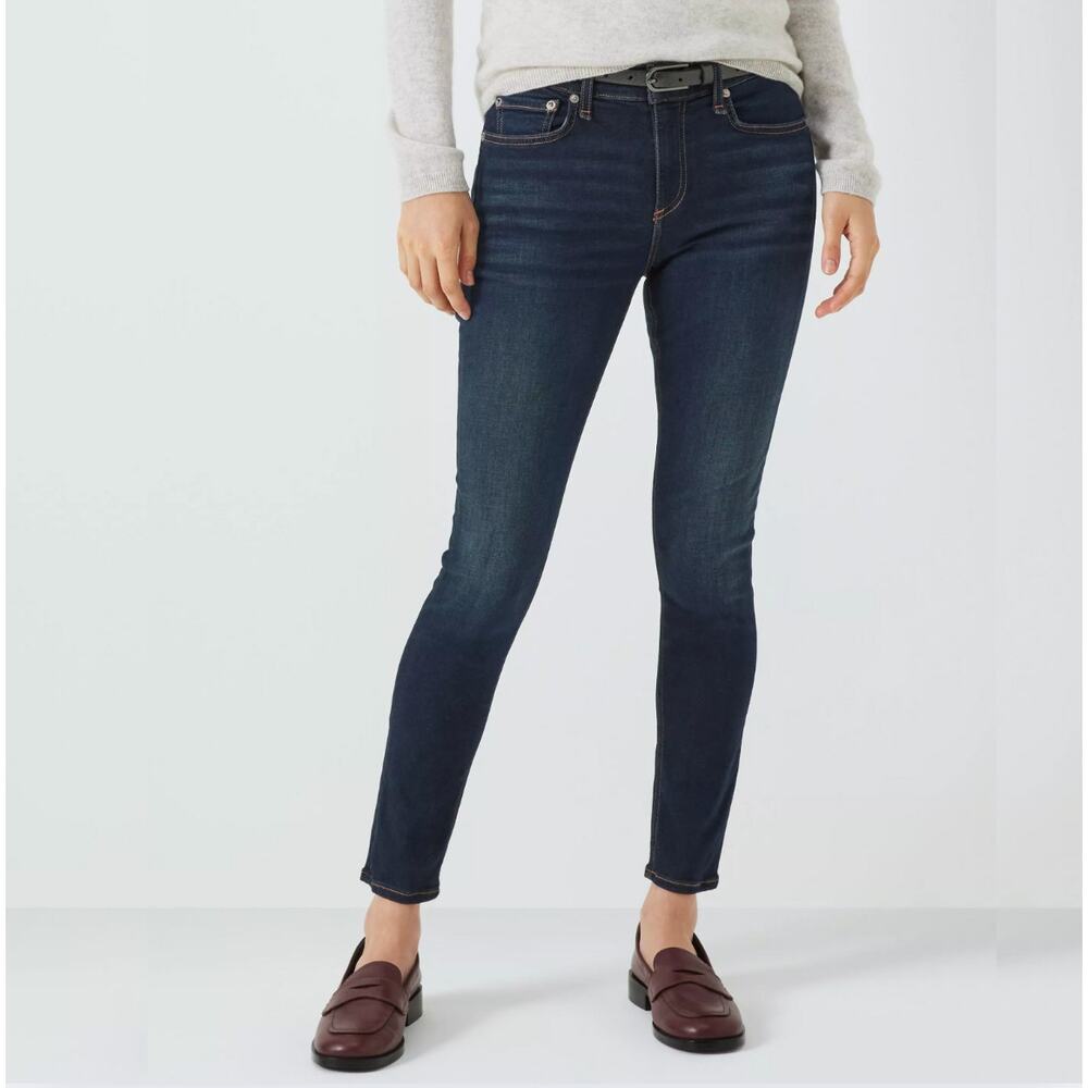 Rag & Bone Skinny Jean Legging Mid Rise Clean Indigo Size 27